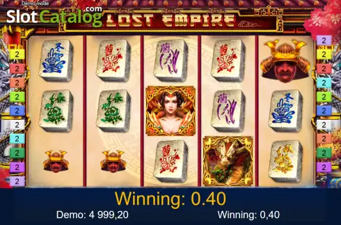 Скрин3. Lost Empire слот