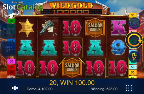 Скрин3. Wild Gold (SlotoLand) слот