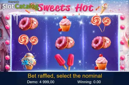 Скрин2. Sweets Hot слот