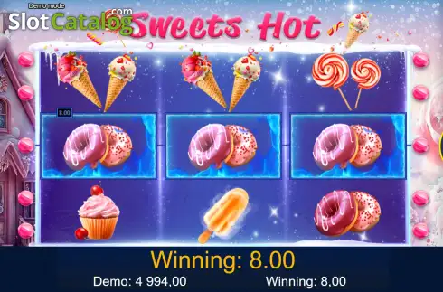 Скрин3. Sweets Hot слот