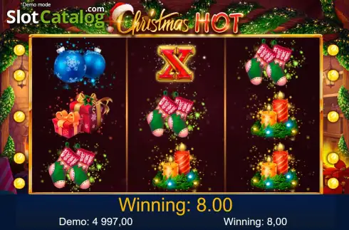 Скрин3. Christmas Hot слот