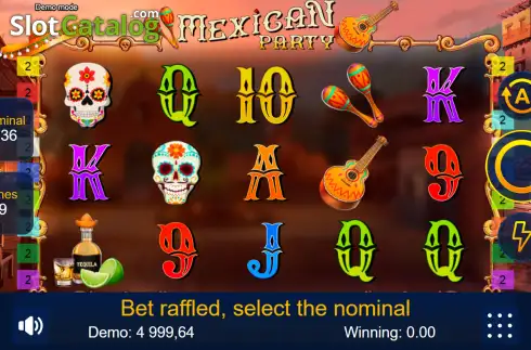 Скрин2. Mexican Party слот