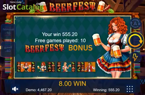 Скрин3. Beer Fest (SlotoLand) слот