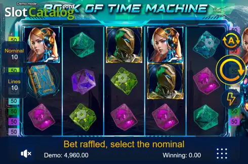 Скрин2. Book of Time Machine слот