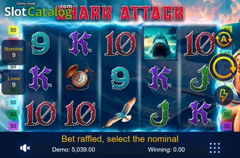 Скрин2. Shark Attack слот