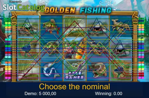 Скрин2. Golden Fishing слот