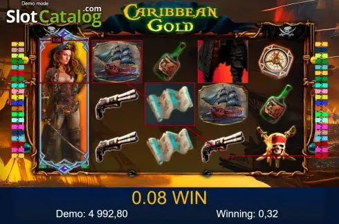 Скрин3. Caribbean Gold (SlotoLand) слот