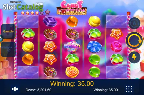 Скрин3. Сandy Fortune слот