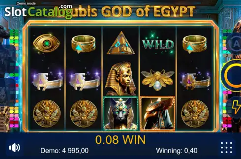 Скрин3. Anubis: God of Egypt слот