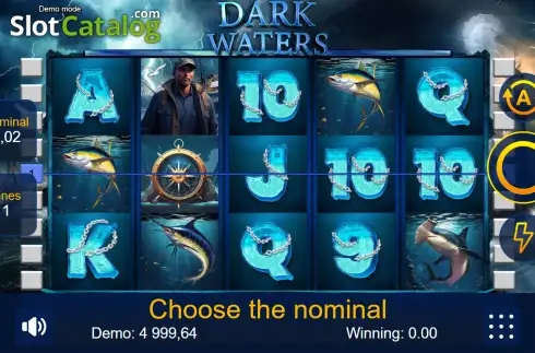 Скрин2. Dark Waters слот