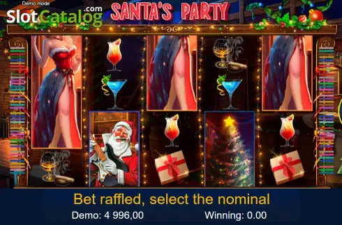 Скрин2. Santa`s Party слот