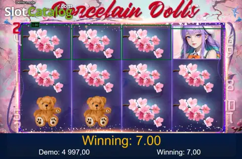 Скрин3. Porcelain Dolls слот