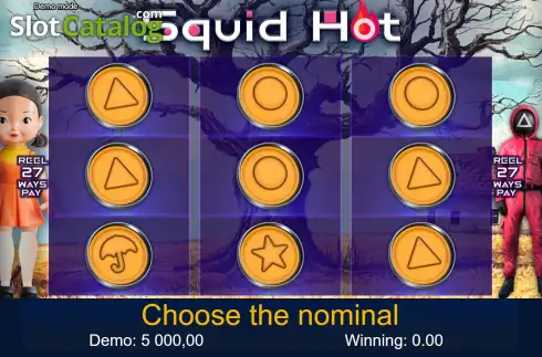 Скрин2. Squid Hot слот