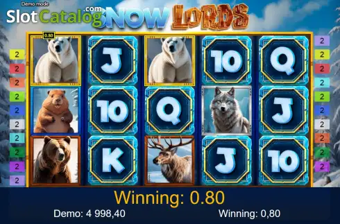 Скрин3. Snow Lords слот