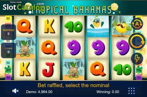 Скрин2. Tropical Bahamas слот