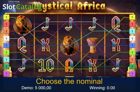 Скрин2. Mystical Africa слот