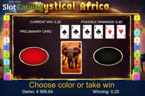 Скрин3. Mystical Africa слот