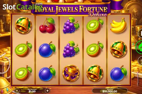 Скрин2. Royal Jewels Fortune Deluxe слот