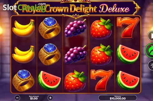 Скрин2. Royal Crown Delight Deluxe слот