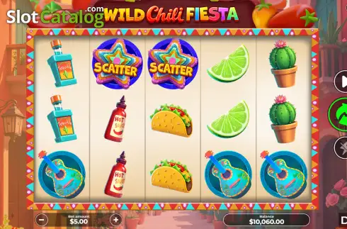 Скрин2. Wild Chili Fiesta слот