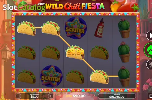 Скрин3. Wild Chili Fiesta слот