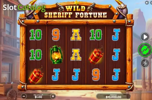 Скрин2. Wild Sheriff Fortune слот