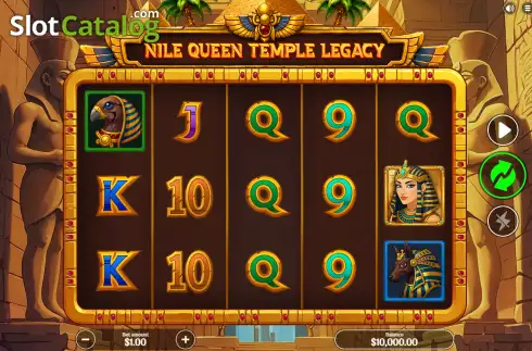 Скрин2. Nile Queen Temple Legacy слот