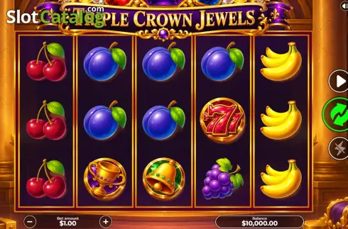 Скрин2. Triple Crown Jewels слот