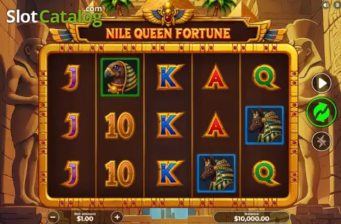 Скрин2. Nile Queen Fortune слот