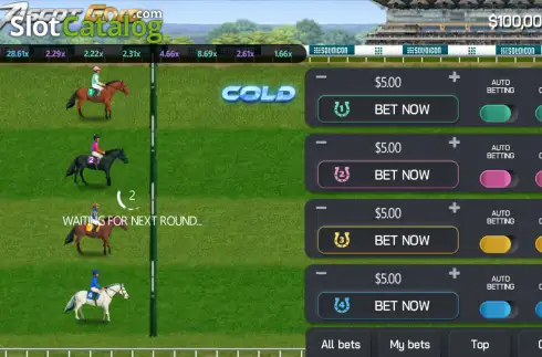 Скрин2. Ascot Gold слот