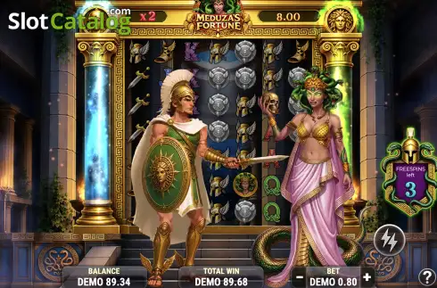 Скрин3. Meduza's Fortune слот
