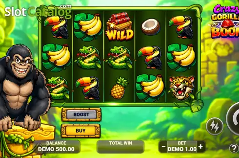 Скрин2. Crazy Gorilla Boom слот