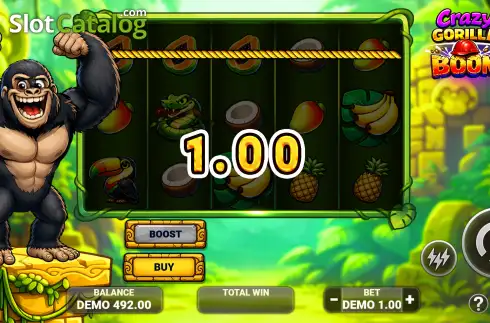 Скрин3. Crazy Gorilla Boom слот