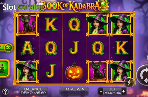 Скрин2. Book of Kadabra слот