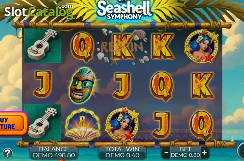 Скрин3. Seashell Symphony слот