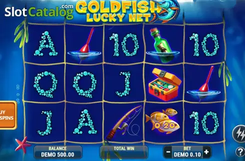 Скрин2. Goldfish Lucky Net слот