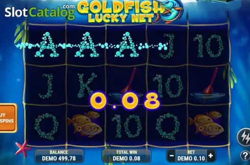Скрин3. Goldfish Lucky Net слот