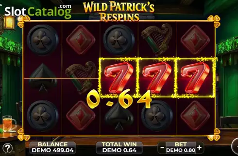 Скрин3. Wild Patrick's Respins слот