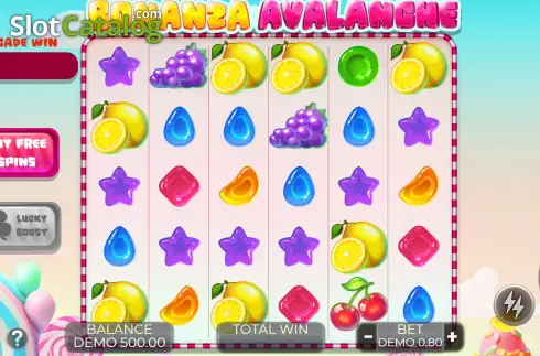 Скрин2. Bonanza Avalanche слот