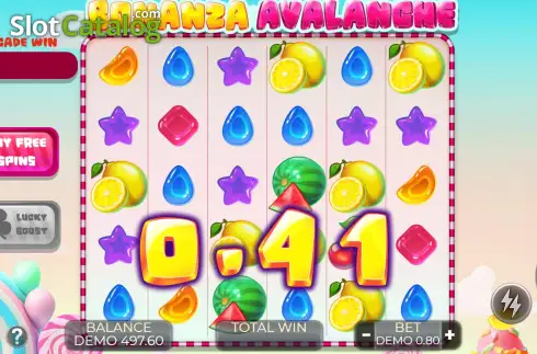 Скрин3. Bonanza Avalanche слот