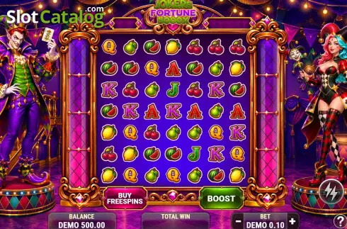 Скрин2. Joker's Fortune (Spin Joy Games) слот