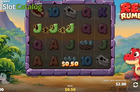 Скрин3. Rex Rumble слот