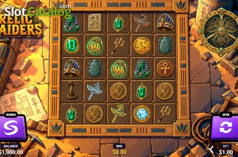 Скрин2. Relic Raiders (Spinify) слот