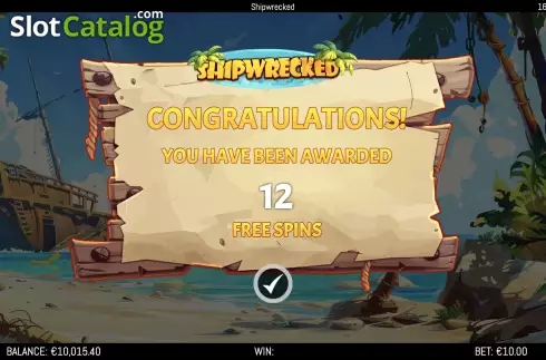 Скрин9. Shipwrecked слот