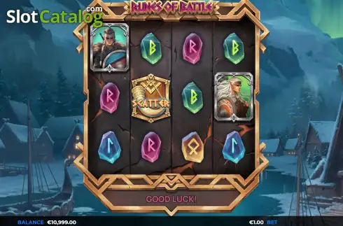 Скрин2. Runes of Battle слот