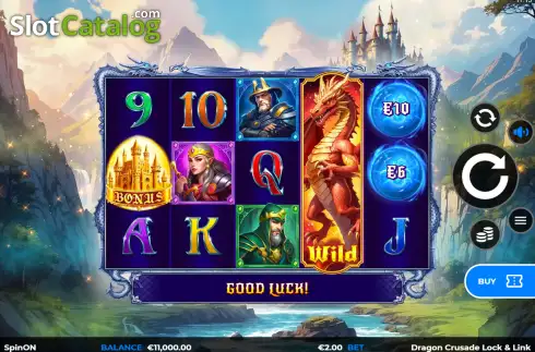 Скрин2. Dragon Crusade Lock & Link слот