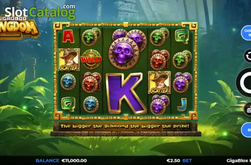 Скрин2. GigaBlox Kingdom слот