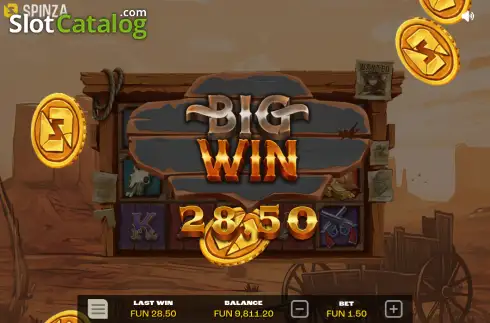 Скрин3. The Outlaw Hold & Win слот