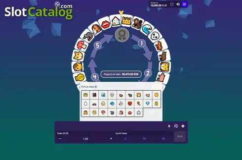 Скрин2. Dream$ Wheel (Split The Pot) слот