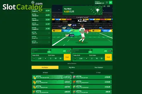Скрин3. Rugby Run слот